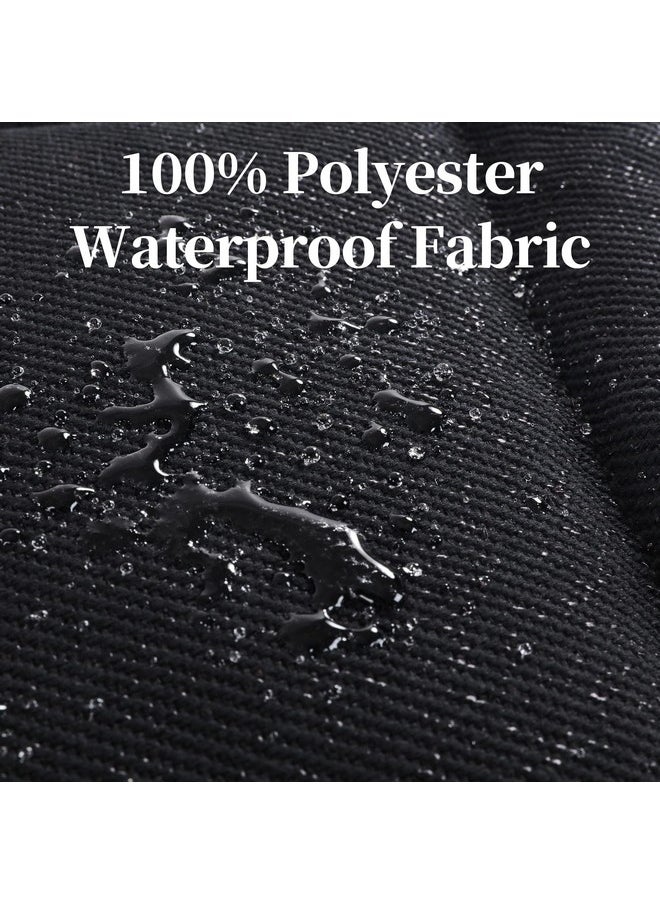 HOMBYS - Chew Proof Dog Crate Pad For Small And Medium Dog,Indestructible Dog Bed For Aggressive Chewers,Machine Washable Waterproof Dog Crate Mat,Durable Puppy Pads,Black Kennel Pad, 17X23 In - Image 1