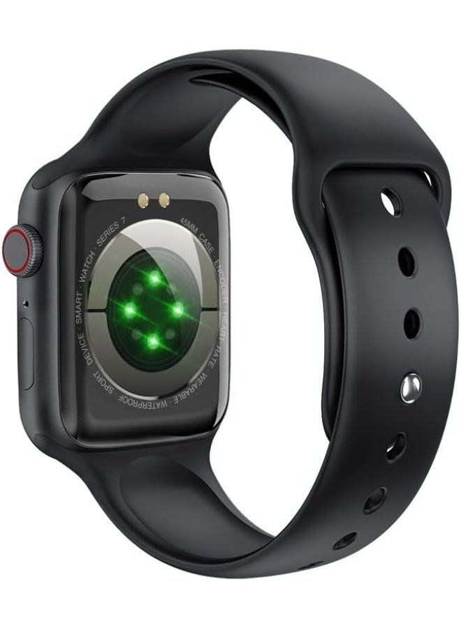 Hoco Y5 Pro Smart Sports Watch, AMOLED Display, Black, Fitness and Health Tracking Smartwatch, Bluetooth Calling - Image 4