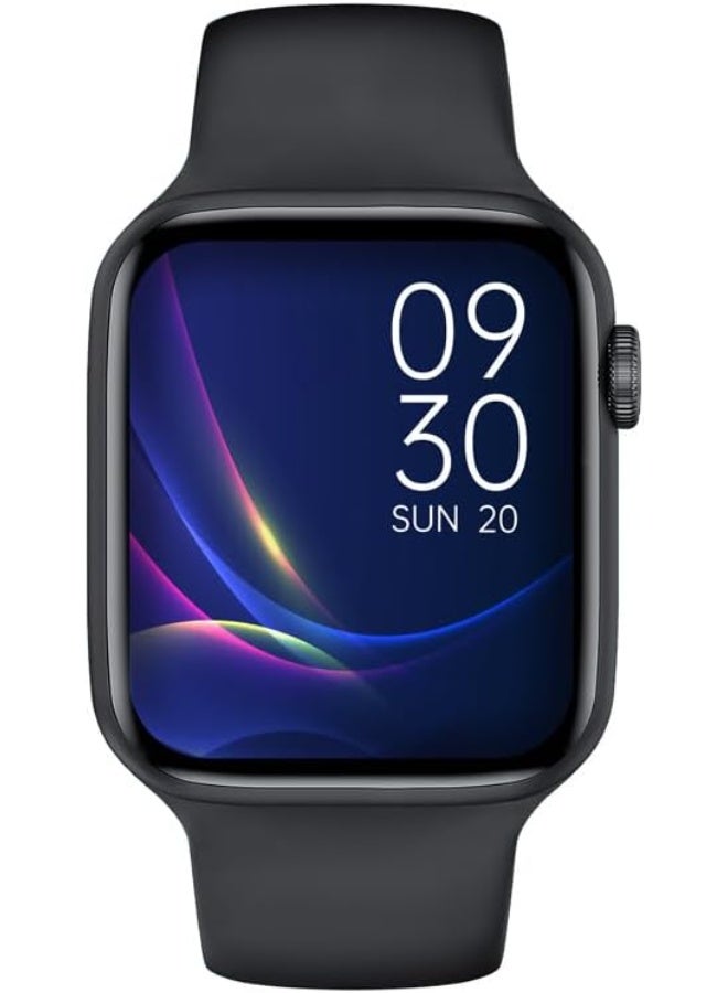 Hoco Y5 Pro Smart Sports Watch, AMOLED Display, Black, Fitness and Health Tracking Smartwatch, Bluetooth Calling - Image 1