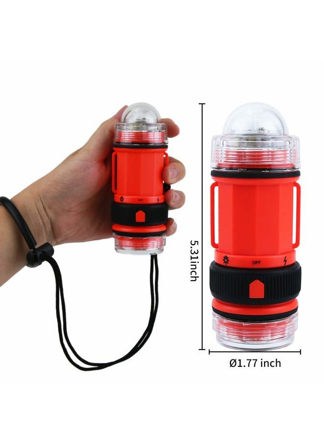 Trafield Powerful Dive Light, Waterproof Flashlights Scuba Diving Flashlight, High Lumens Underwater Lights Led Flashlights. Brightest Submarine Flashlight for Diving and Outdoor Activities.(Orange) - Image 3