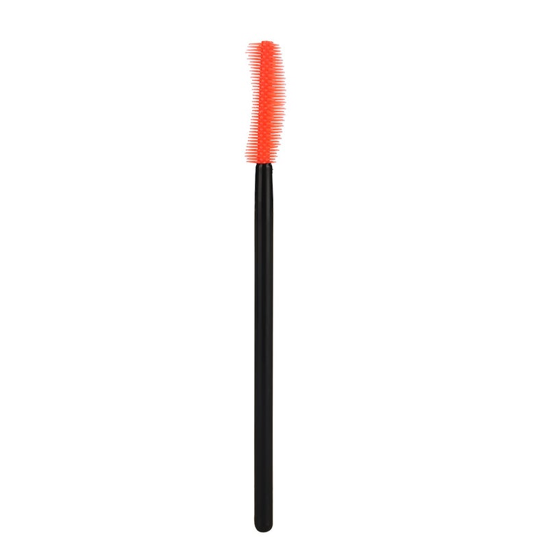Silicone Eyelash Brush Disposable Eyelashes Comb Mascara Applicator Makeup Half moon - Image 5