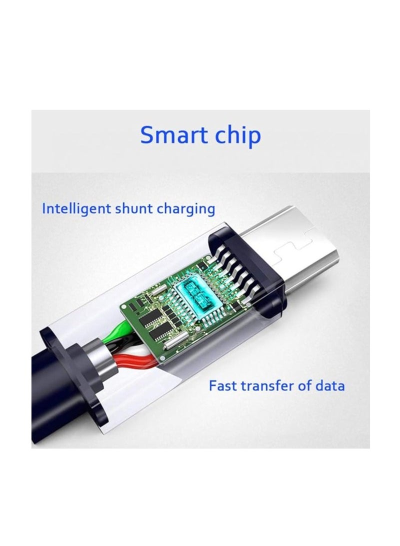 WUW Type-C Fast Charging Cable – 2M PU Leather – High-Speed Sync - Image 2