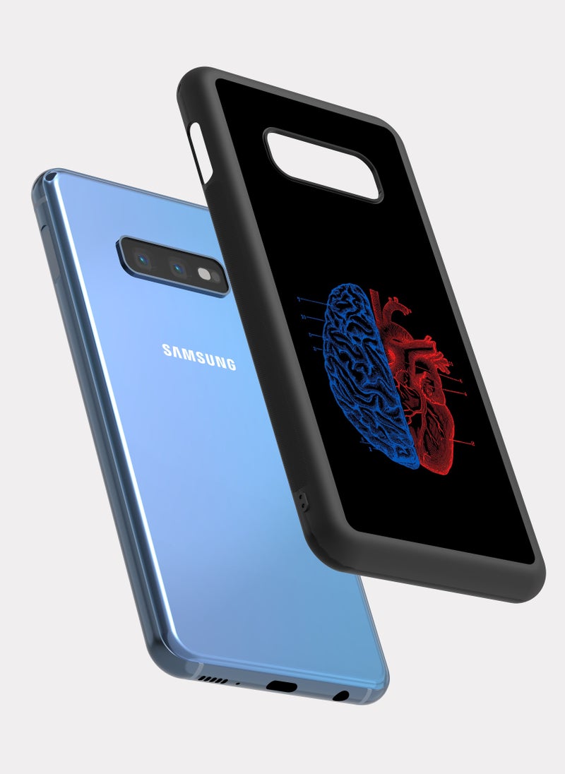 PXLAAT Samsung Galaxy S10e case cover Brain And Heart - Image 2