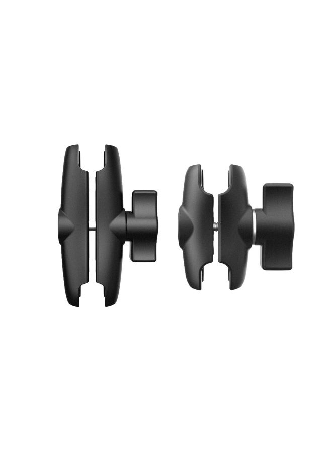 Manufacturer One-inch 9cm 6cm Industrial Computer Tablet Computer Farm Machinery Universal Adjustment Connecting Rod-Color:Aluminum Alloy Connecting Rod 9cm - Image 2