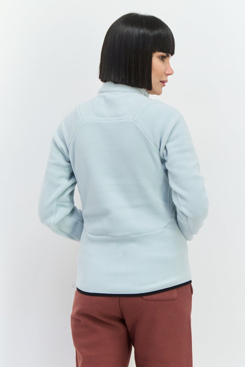 PUMA جاكيت رياضي نسائي مناسب في الهواء الطلق، أزرق جليدي - Image 3