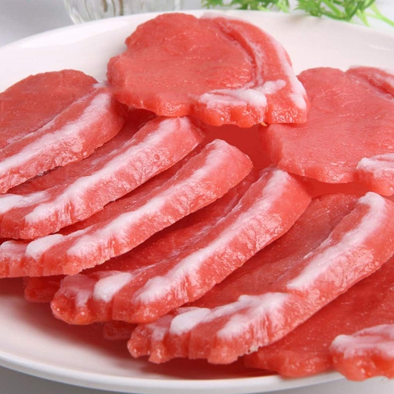 2pcs Simulation Meat Food Fake Cooked Fresh Pork Lifelike Resin Pork Model for Hotel Store Display Photography Props - Image 5