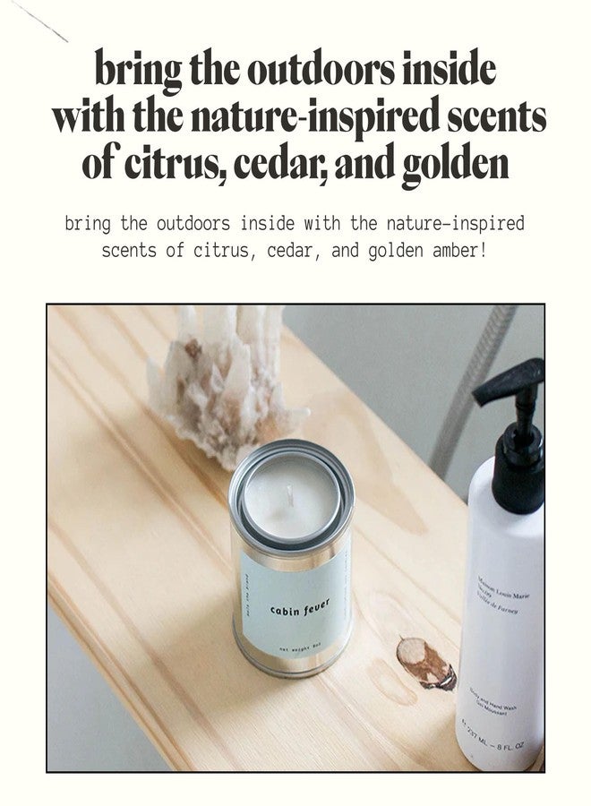 MALA Cabin Fever Cypress Evergreen & Moss Candle for Home - Forest‑Inspired Aromatherapy - Vegan Soy - 45 Hour Clean Burn - Organic Non‑Toxic Candles - Cozy Room Decor - 6.8 oz - Image 3