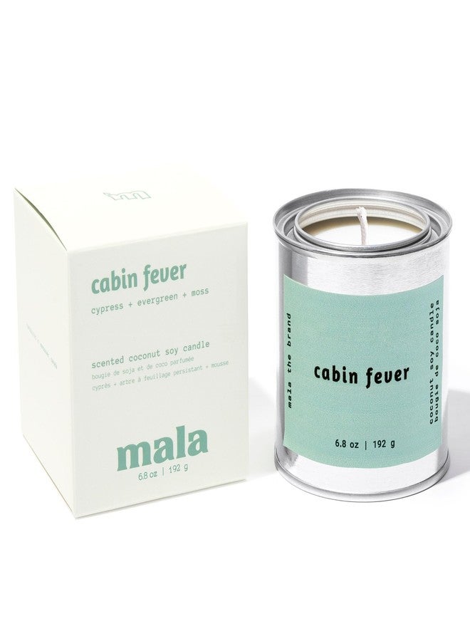 MALA Cabin Fever Cypress Evergreen & Moss Candle for Home - Forest‑Inspired Aromatherapy - Vegan Soy - 45 Hour Clean Burn - Organic Non‑Toxic Candles - Cozy Room Decor - 6.8 oz - Image 1