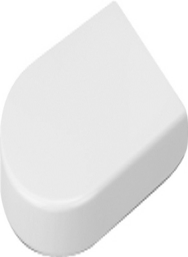 Duravit Seat and cover white elongated hinges ss w/o automatic closure - Image 1