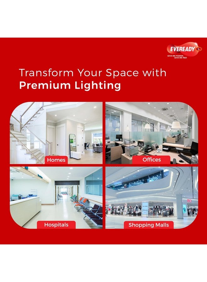 Eveready EVEREADY 8W LED Downlight, Round Shape, Cool Day White, 75 lm/W Efficiency, 4KV Surge Protection, 600 Lumens, 75mm Cut Size, Lightweight, Integrated Driver, Junction Box Fit - Image 5