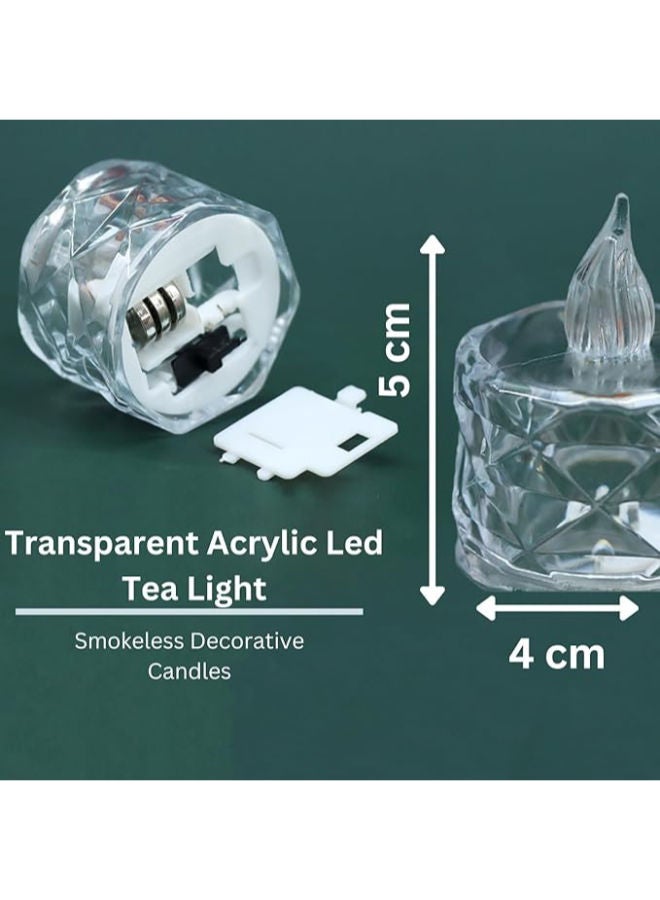 12 pieces - Battery Lights for Home Decoration Electric Candles - Image 2