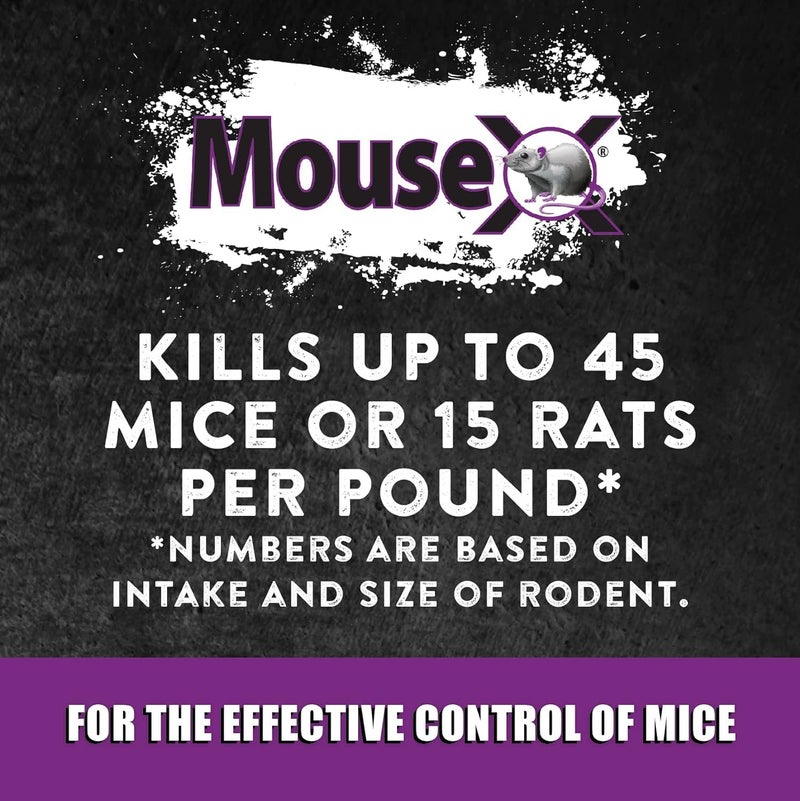 MouseX Throw Packs- for All Species of Rats Mice Safe Around Pets- Pack of 2 - Image 5