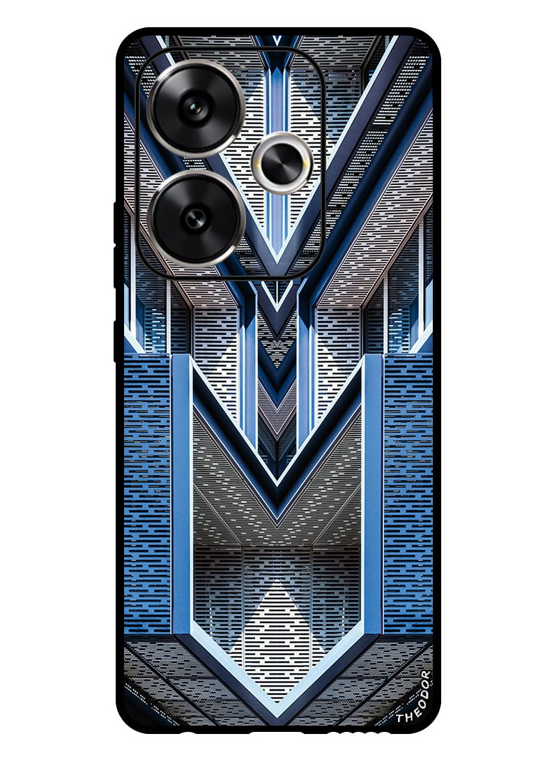 Theodor Protective Case Anti Scratch Shock Proof Bumper Cover For Xiaomi Redmi Turbo 3 facade_building_architecture  - Image 1