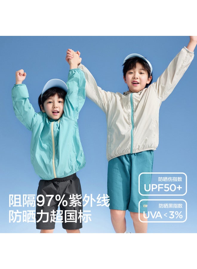 Zuoxi Boys' Outdoor Sun Protection Clothing - Kids' Original Yarn Summer Skin Jacket, 2025 New Collection Lightweight Outerwear For Big & Medium Boys - Image 3