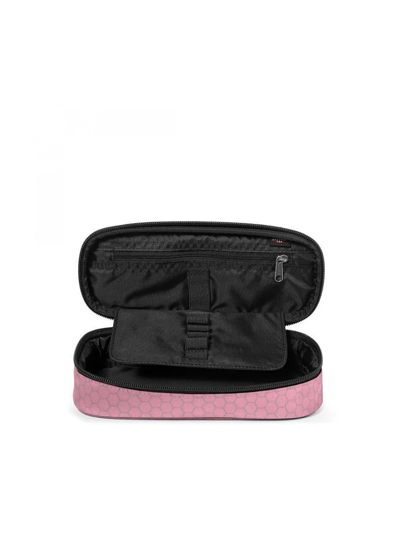 EASTPAK Oval Single-Hard Pencil Case-Refleks Pink-EK000717U38