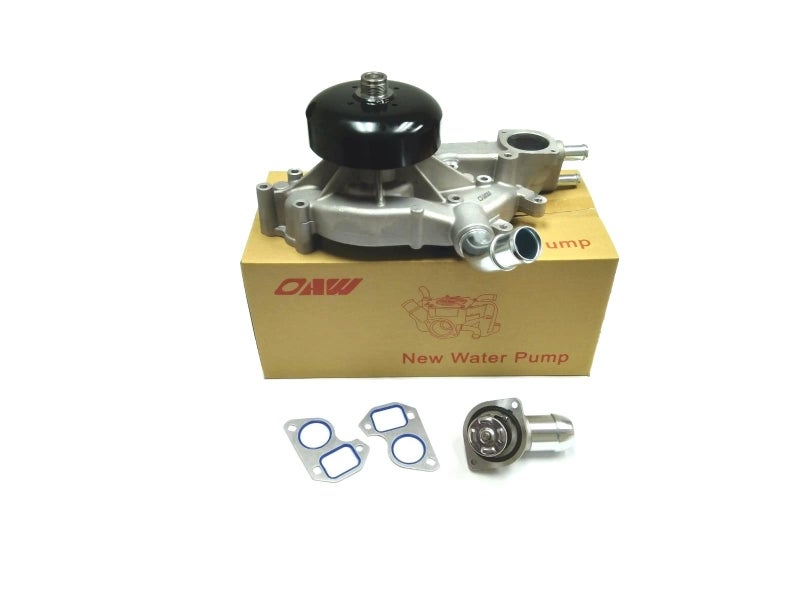 OAW G7341B Water Pump wThermostat ChevroletGMC 48L 53L 60L Silverado Express Tahoe Suburban Envoy Sierra Yukon Buick Rainier Cadillac Escalade 1999 2000 2001 2002 2003 2004 2005 2006