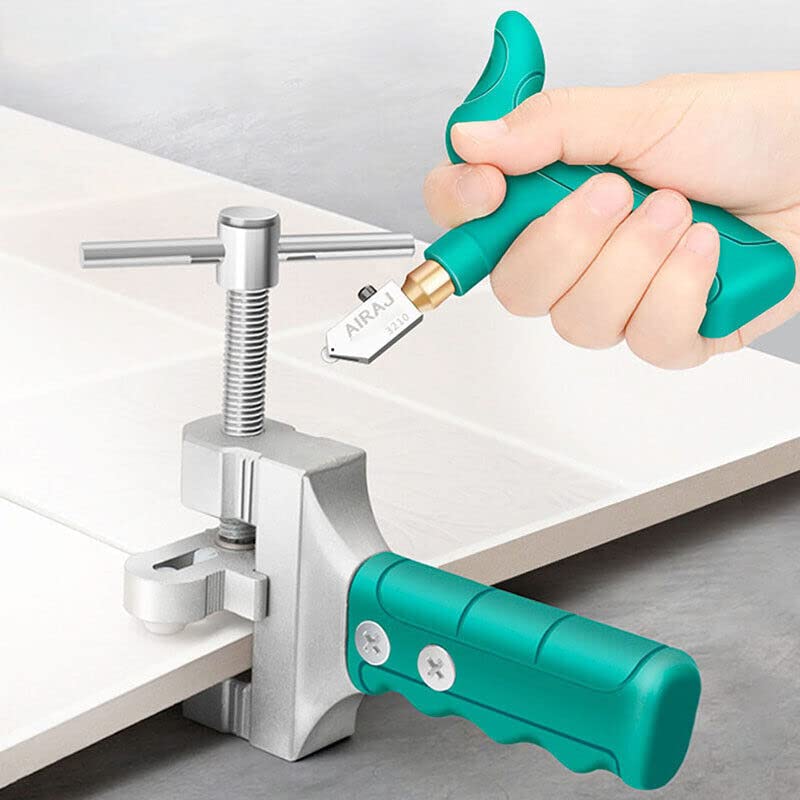 Up To Date Products & Tools Up To Date Products Tools Manual Tile Saws Cutter Tile Cutter 2 in 1 Cutting Hand Tile Cutter Glass Cutter Up To Date Products Tools by Mr DIY Crafts  - Image 2