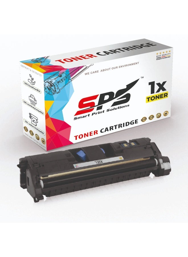 Smart Print Solutions SPS Compatible Toner Cartridges for HP - Q9702A | 1x Yellow | Yield upto 4,000 Pages - Image 1