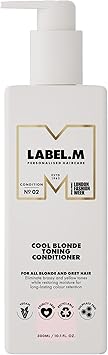 Label.M LABELM Cool Blonde Toning Conditioner 300ml With Recyclable Pump - Image 1