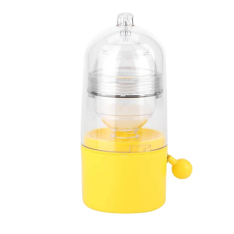 SHREESAMP Egg Scrambler in Shell Manual Egg Shakers Egg Spinner for Hard Boiled Eggs Golden Egg Homogenizer Maker Eggs Yolk White Mixer Spinner Kitchen Gadgets Egg Pudding Maker - Image 1