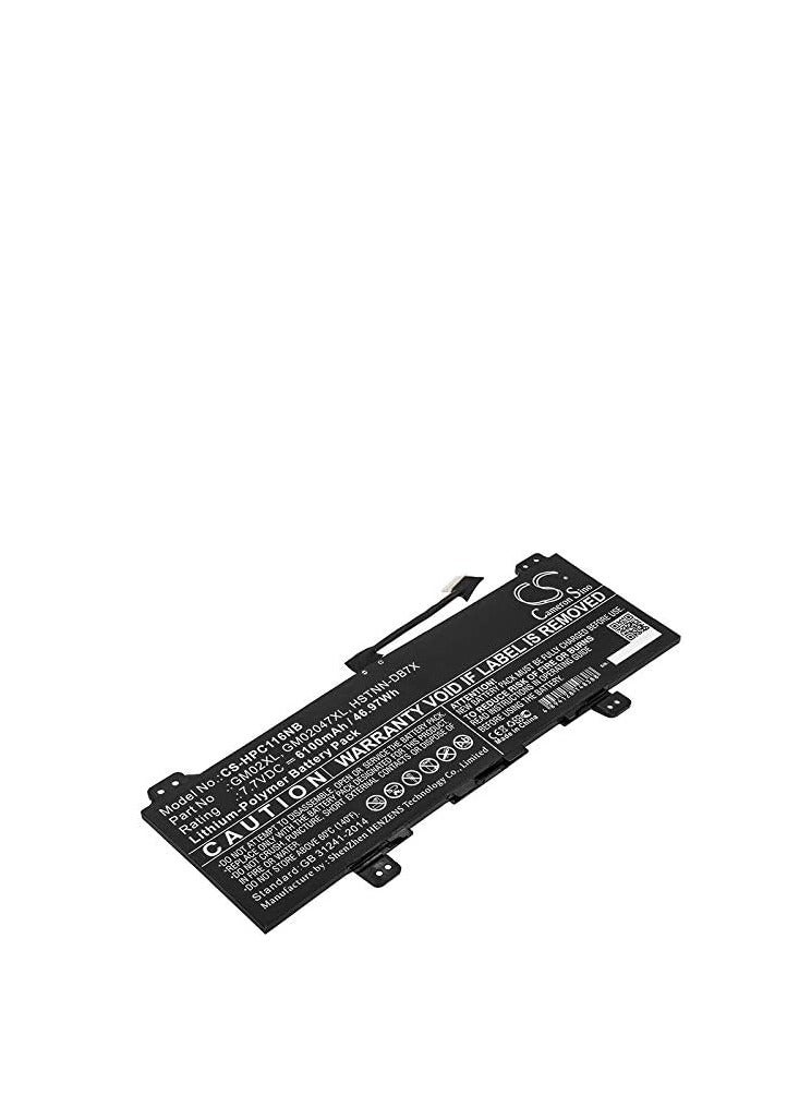 GM02XL Laptop Battery for HP Chromebook 14 G5 11 G6 G7 EE Chromebook X360 11 G1 G2 G3 X360 11 G1 EE 11-AE 11A G6 EE Series HSTNN-DB7X 917679-2C1 917679-271 917725-855 HSTNN-UB7M L42550-541 7.7V 47.3Wh
