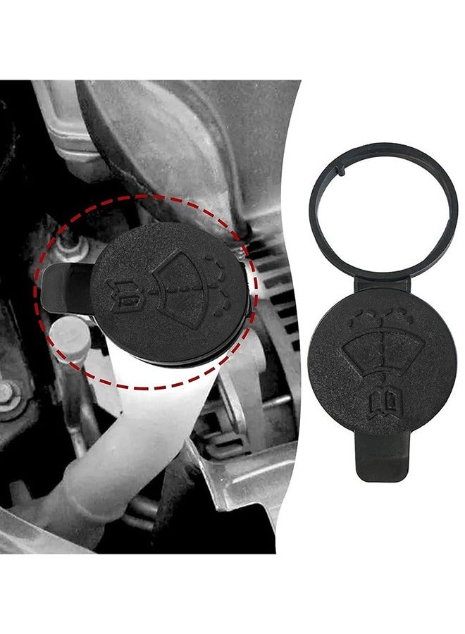 Generic 2PCS Windshield Wiper Washer Fluid Reservoir Tank Bottle Cap Replacement Cap Compatible with GMC Chevrolet Buick Cadillac 12767700, 13227300, 19172571  - Image 3