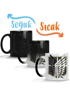 Print Shop Attack On Titan Scouting Legion Alternative Magic Mug Porcelain