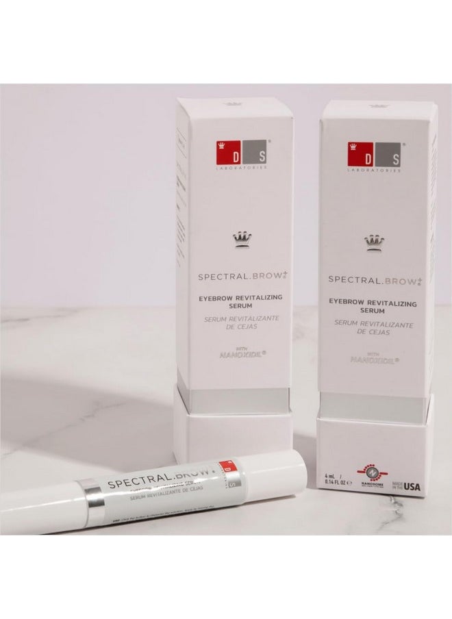 DS LABORATORIES - Spectral.Brow Brow Enhancing Serum By Ds Laboratories Promotes Appearance Of Full, Bold Eyebrows, Get Denser, Thicker Eyebrows, Vegan And Cruelty Free - Image 1