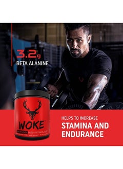 Bucked Up Woke - HIGH STIM Pre Workout - Best Tasting - Focus Nootropic, Pump, Strength and Growth, 30 Servings (Rocket Pop)  - Image 4