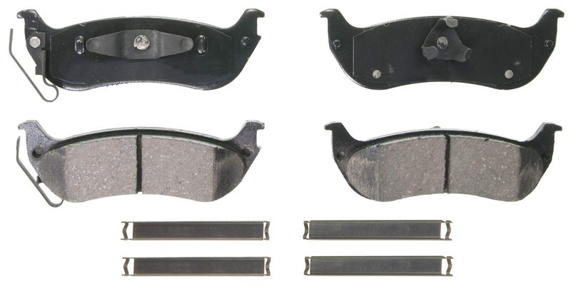 Wagner Brake Wagner QuickStop ZD998 Rear Disc Brake Pad Set for 2005 Chrysler Pacifica - Image 1