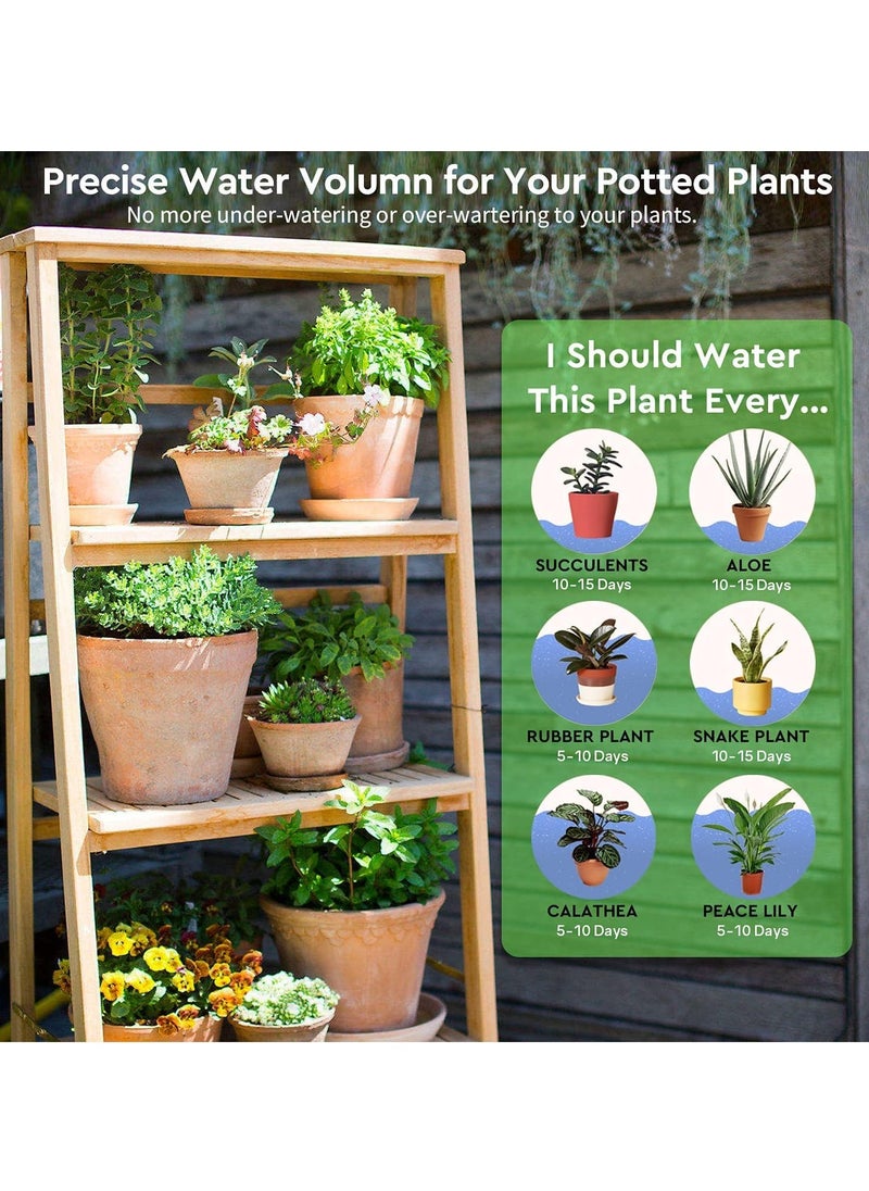 SYOSI - Automatic Irrigation System, Electric Automatic Drip Irrigation Kit DIY Self Watering with Timer, USB Power Operation and Programming Vacation Plant Watering Devices for Indoor Potted Plants - Image 1
