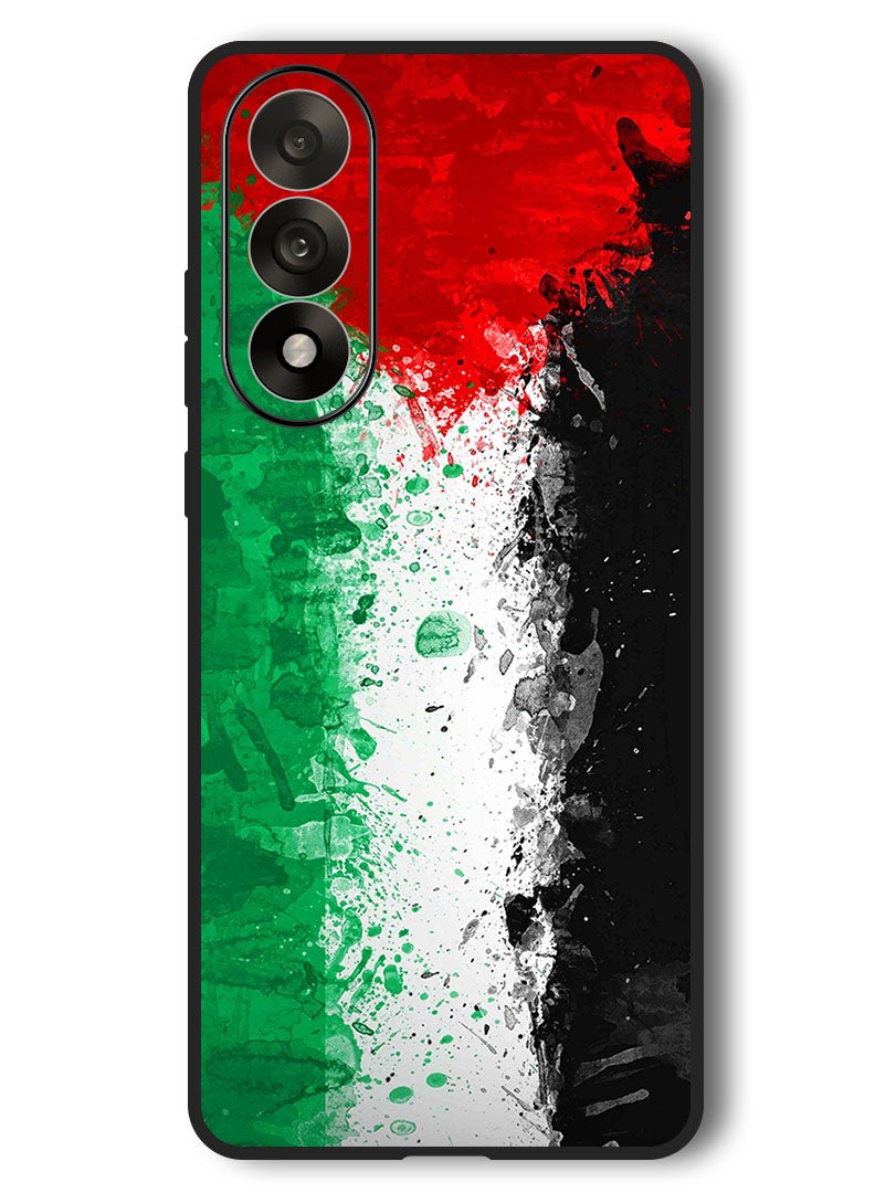 Theodor Case Compatible with OnePlus Nord 5 6.83 Inch Protection Shockproof Bumper Cover Palestine Flag 1 - Image 1