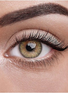 Unibling Pure Hazel Yearly Colored Contact Lenses, Unisex Cosmetic Contact Lenses, Enlargement Collection, Light Brown, With Case  - Image 3