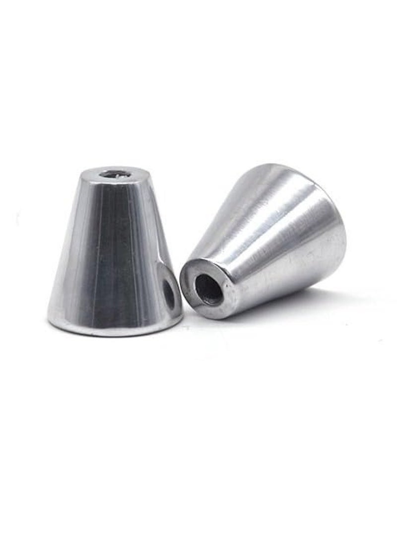 LTR 201428 W-12 Aluminum Skinny Candle Holder  Silver Home Decor Decorative Accessories Gifting - Image 1