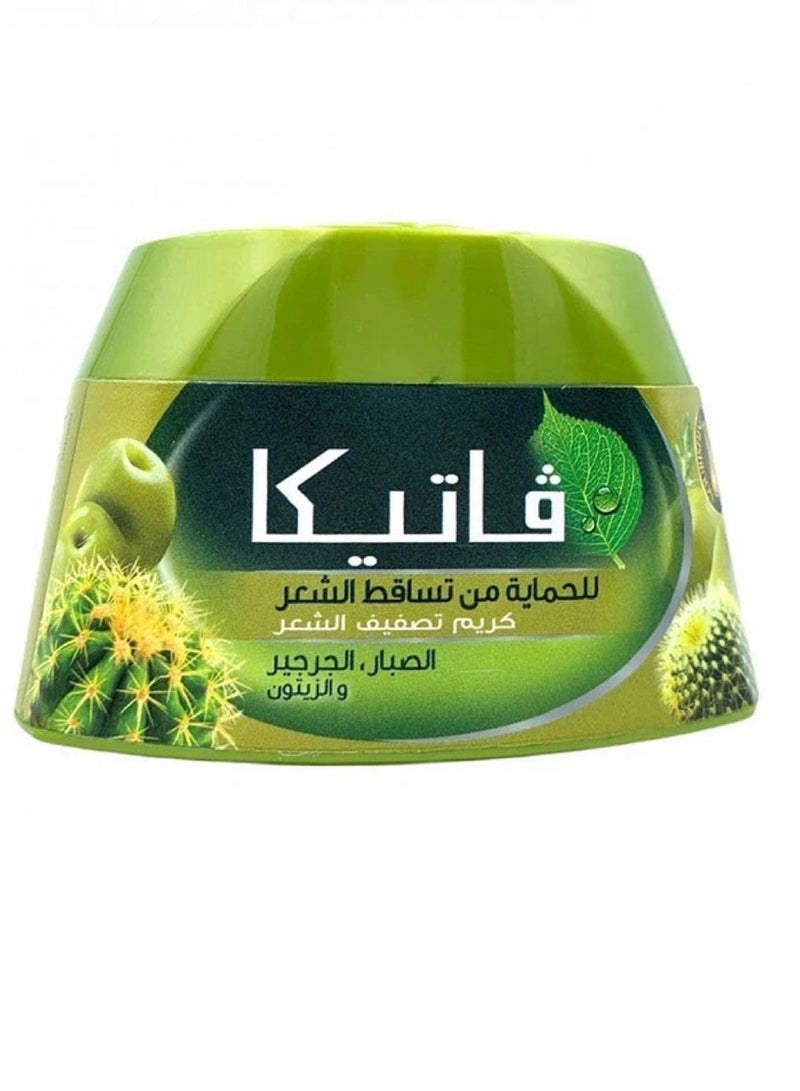 VATIKA Hair Fall Control Styling  Hair cream Cactus,Ghegir&Olive 140 ml - Image 2