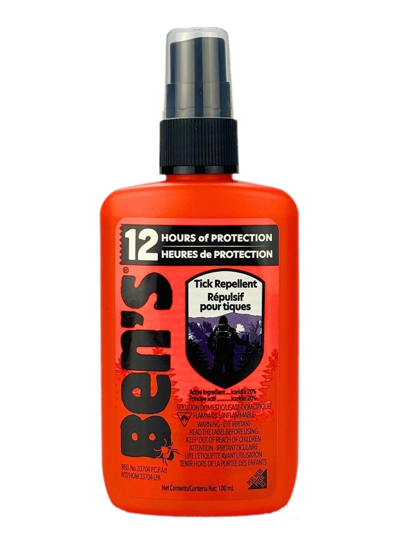Ben's Tick Repellent 100ml Pump Spray - Image 1