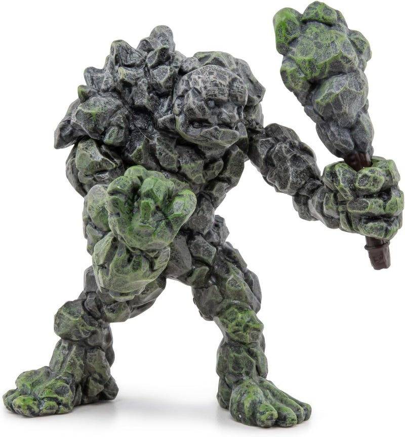 Papo  Stone Golem  Realistic Figurine  for Ages 3  Fantasy Collection  Hand Painted  Highly Detailed  Durable and Educational  Gift Idea  Collectable  Stone Golem  Fantasy Creature - Image 1