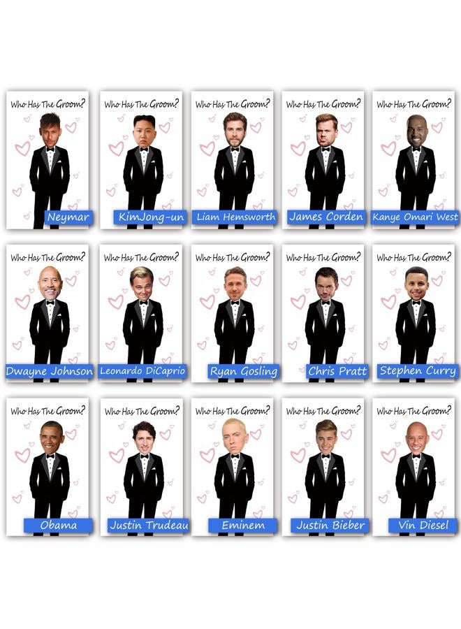 ukebobo Cute Bridal Shower Games - Scratch Off Bridal Shower Game.Funny Bachelorette Party Games - Who Has the Groom - 33 sheets - Image 4