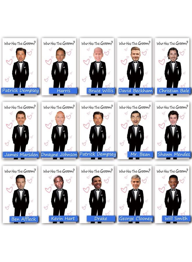 ukebobo Cute Bridal Shower Games - Scratch Off Bridal Shower Game.Funny Bachelorette Party Games - Who Has the Groom - 33 sheets - Image 3
