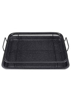 Generic Roasting tray with strainer, 2*1, black granite tray, excellent quality  - Image 3