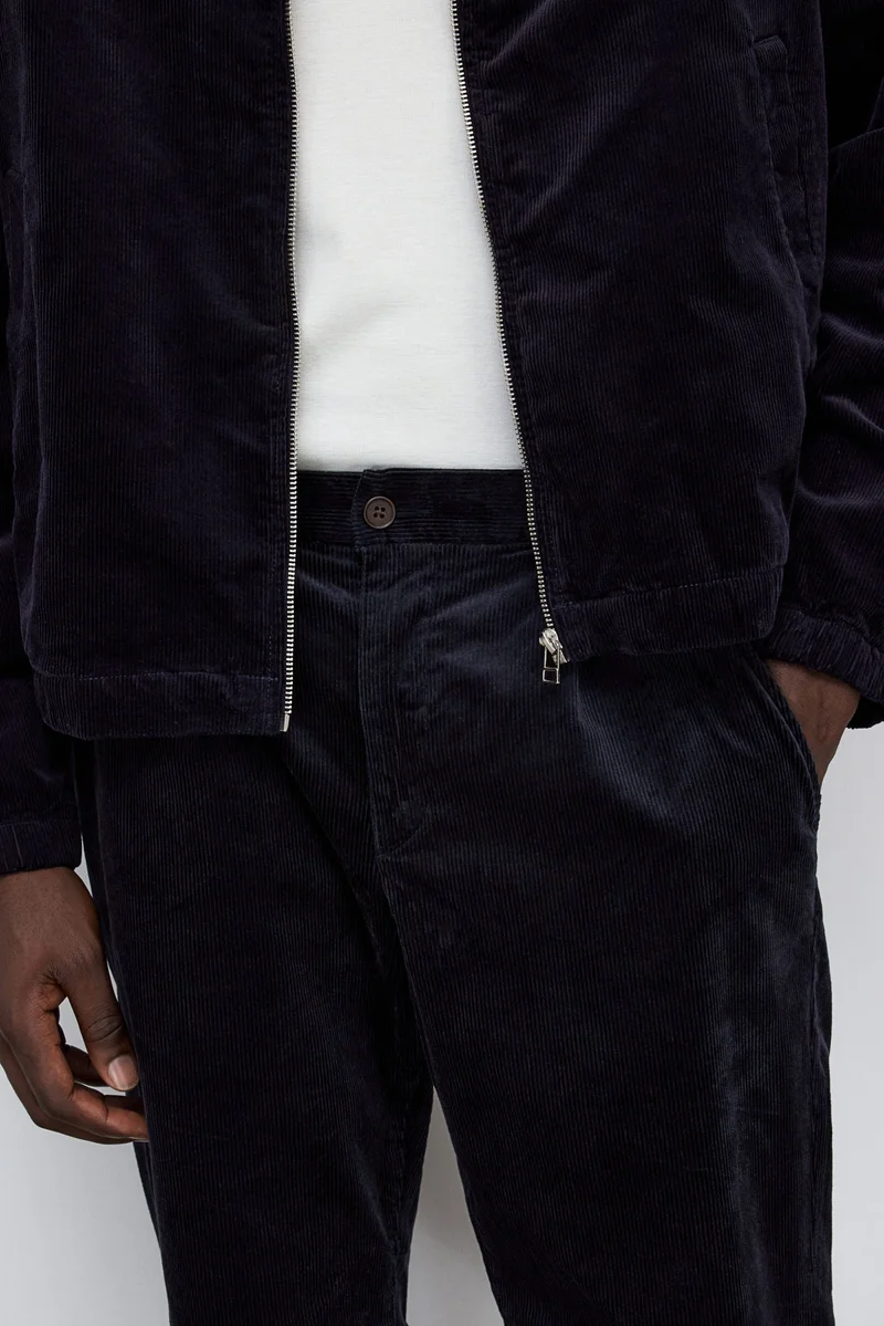 H&M Reglar Fit Corduroy Trousers