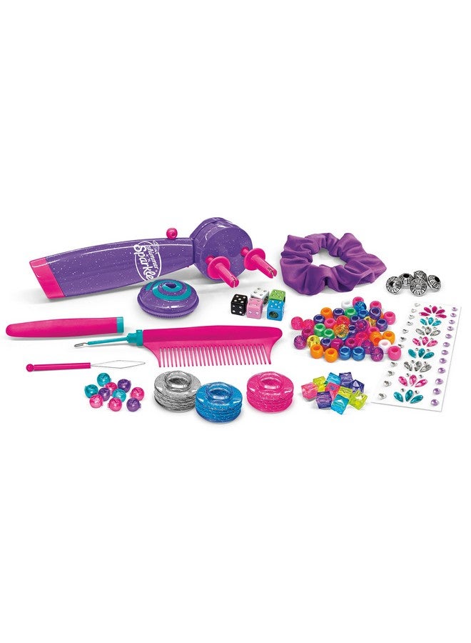 كري-زي-آرت ضفيرة شعر فاخرة من كري-زي-آرت شيمر آند سباركل مع خرز ولفات - Image 3