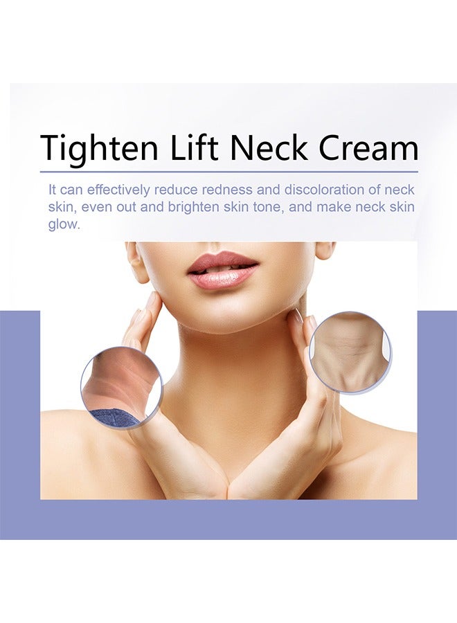 OUHOE Lifting Neck Cream, Neck Tightening and Lifting Cream, Effective Anti Wrinkle Creams, Reduce Double Chin, Firm Sagging Skin 50g - Image 3