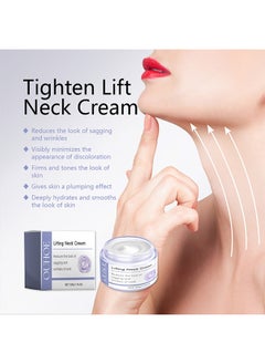 OUHOE Lifting Neck Cream, Neck Tightening and Lifting Cream, Effective Anti Wrinkle Creams, Reduce Double Chin, Firm Sagging Skin 50g  - Image 4