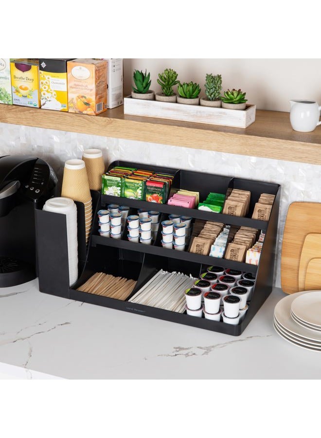 Mind Reader Condiment Organizer 24 x 12 x 12 COMORG2-BLK - Image 2
