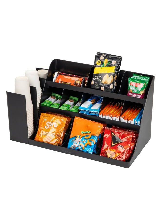 Mind Reader Condiment Organizer 24 x 12 x 12 COMORG2-BLK - Image 5