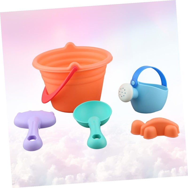 5Pcs PVC Sand Toy Beach Set For Kids Outdoor Seaside Play Random Color - Image 5