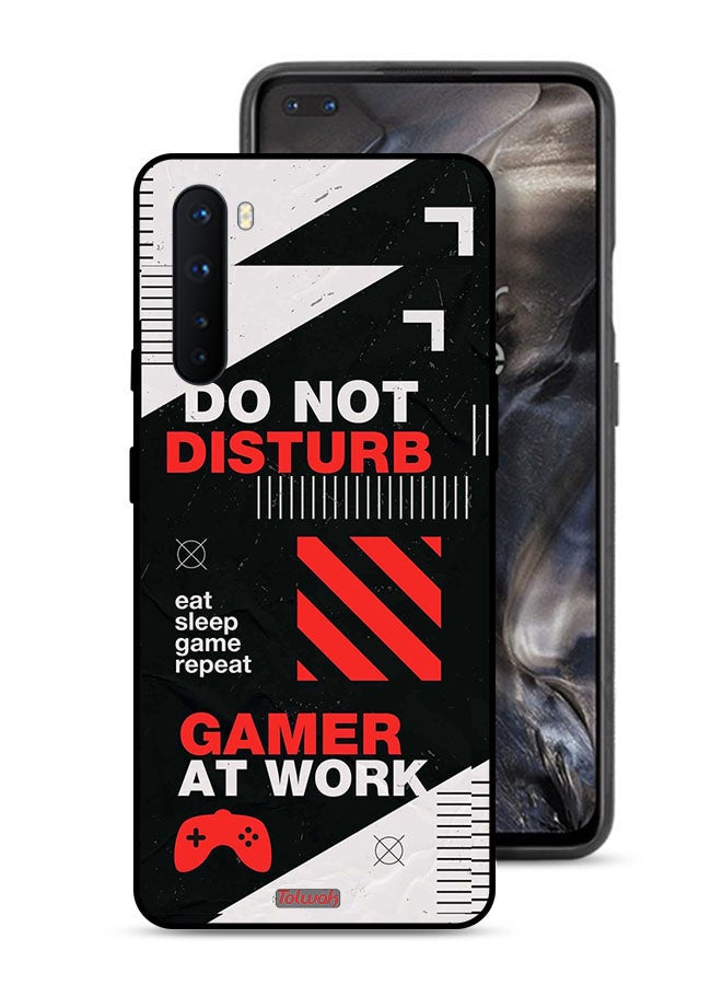Tolwak OnePlus Nord Protective Case Cover Do Not Disturb Gamer At Work - Image 1