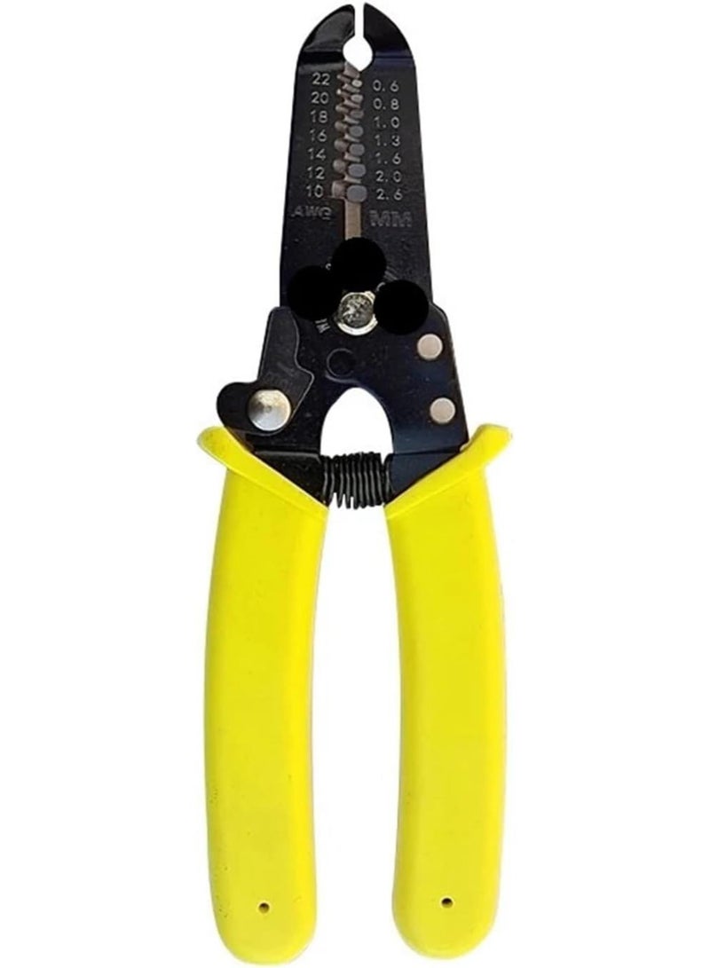 GGOOT Wire Strippers Electrical Wire Stripping Pliers Multifunctional Electrician Special Wire Splitting Pliers Universal Industrial Hardware Tools Cable Pliers(Style10 15.6cm)  - Image 1