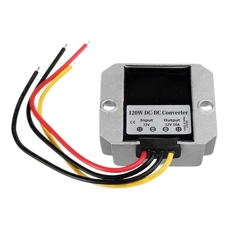 1pcs 72V 60V 48V 36V 24V to DC 12V 13.8V 5A 10A Reducer Buck Regulator Voltage Step Down Converter(72V(18-90V)-13.8V10A) - Image 1